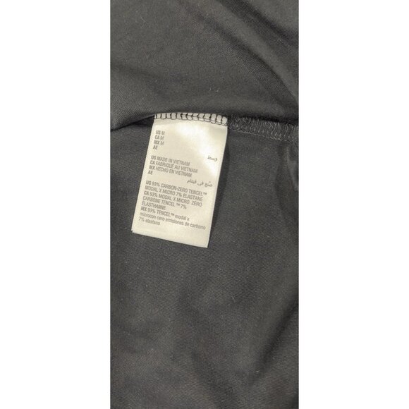 State of Day Macy’s 2pc Sleepwear Modal Bundle M Black Long Gown & Robe New - Picture 9 of 10